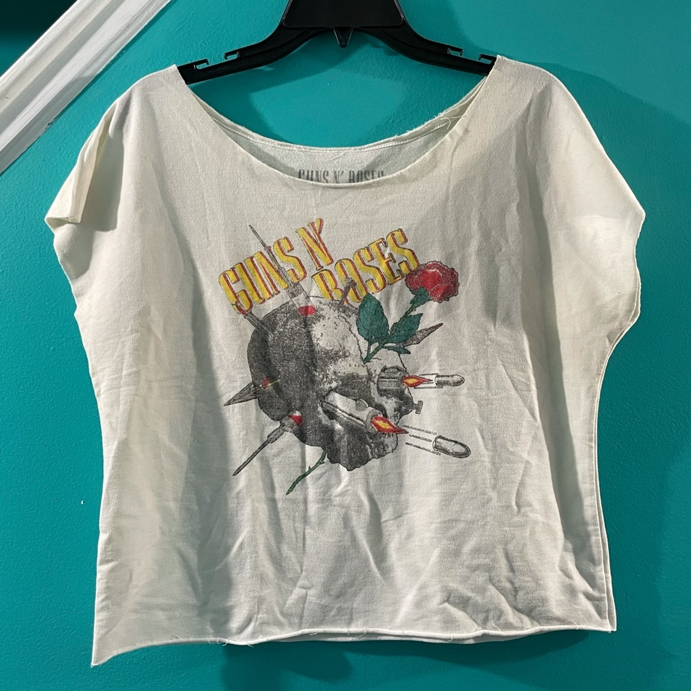 Guns N’ Roses cutout Jersey sweat shirt